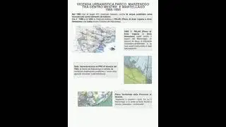 4 VICENDA URBANISTICA PARCO  MARZENEGO TRA CENTRO MESTRE  E MARTELLAGO1985-1995