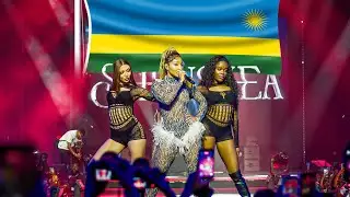 Shenseea shutting down Rwanda in a mega live perfomance at BK Arena Rwanda. 2026