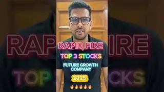 RAPID FIRE || TOP COMPANY || HIGH GROWTH FUTURE SECTOR || 3 STOCK MULTI SECTOR || 🔥🔥🔥🔥🔥🔥🔥🔥🔥