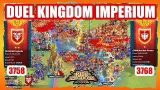 WAR BESAR KINGSLAND KINGDOM IMPERIUM MUSIM KVK 3 !! 3768 VS 3758