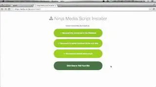 Ninja Media Script - Getting Started Videos - Video 01 - Quick Start