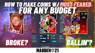 HOW TO MAKE COINS WITH THE MOST FEARED PROMO FOR ANY BUDGET! // MADDEN 21 ULTIMATE TEAM