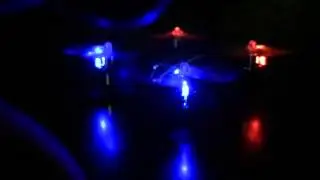 Hubsan x4 with new clear propellers..