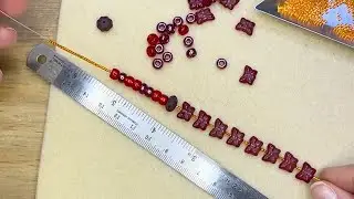 Making Bracelets with a Czech Bead Recipe Box by Deb Floros