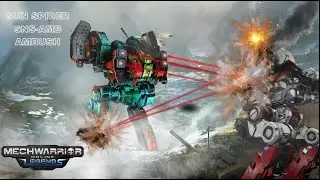 MWO: Sun Spider SNS-AMB - Gave Hunchback the full buffet lasers, missiles, and regret