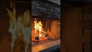 Cozy Fireplace & Winter Snow ASMR 🎧
