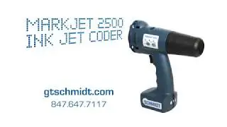 MarkJet 2500 Portable Ink Jet Coder Printer