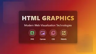 🎨 HTML Graphics for Beginners: SVG, Canvas, CSS & WebGL Explained!
