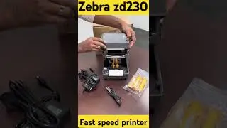 Zebra zd230 printer #tsc #citizen #zebra #epson #argox #tvs #unboxing #shots #viral