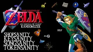 Zelda OoT Randomizer - Allsanity, Mob shuffle [60FPS PC]