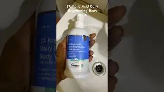 1% Kojic Acid Daily Brightening Body Wash #dermaco #dermatologist #dermatology #bodywash #shorts