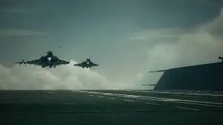 ACE COMBAT 6 Mission 9 Heavy Command Cruiser