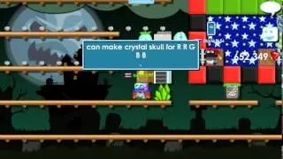 Growtopia make Crystal Skull Mask
