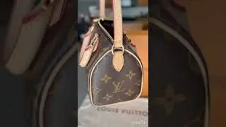 Nano Speedy Monogram (2010) &ndash; rare & timeless 👜✨ Now C$2,170 EMT. #bag #bagmaster