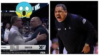 Georgetown&rsquo;s Ed Cooley confronts Xavier fan in ugly scene at end of Big East battle