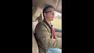 Take a  ride with Michael!  #FarmOnCentral #CarlisleOhio #CarRide #OrganicFarm #OhioWeather #Farm