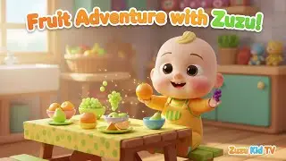 Orange Grapes Pear Adventure with Zuzu &ndash; Toddler Fruit Learning, Counting & Fun