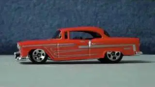 Awesome Hot Wheels Car 55 Chevy Bel Air