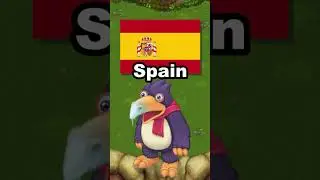 My Singing Monsters as Countries#mysingingmonsters #msm #shorts #geography #country