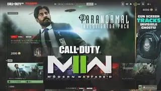 【CoD:MWII】movie@PS5 #38 〜PARANORMAL INVESTIGATOR PACK〜