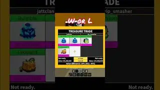 W or L Rumble Trade in Blox Fruits Roblox #roblox #bloxfruits #technogamerz #reels #shorts #gaming