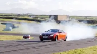 Drifting the 2013 BMW M5 and 2013 BMW M6 Coupe - CAR and DRIVER
