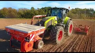BIG CHANTIER//Semis de blé//680 chevaux