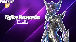 *NEW* SPIRE ASSASSIN RUNIC STYLE SKIN GAMEPLAY - FORTNITE LOOMING SPIRE SET