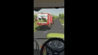 Trying to overtake be like... 🙀| Funny Moments - Farming Simulator 22 #shorts