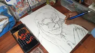Akshay Khanna Dhurandhar Entry💥 Drawing, Dhurandhar Movie Drawing, Akshay Khanna Art, Step By Step 😍