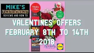 Lidl Valentine's Day Offers 8th - 14th February 2018 Hearts & Flowers