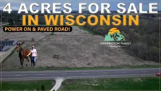 4 Acres Land for Sale in Wisconsin &ndash; With Power, Road Access & Build Ready!
