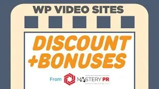 WP Video Sites Bonus From Mastery PR