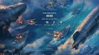 World of Warships - Z-52 Dirigible Derby 50k damage clutch Objective Save