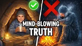 Fire Will Kill You - Do This Instead (-20°C Survival) Guide For Prepping Beginners