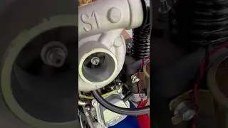 My turbo setup #212cc #turbo #6hp