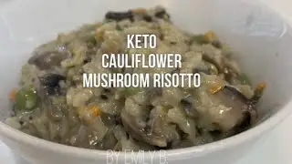 Keto Mushroom Risotto