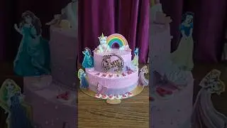 🦄🧚&zwj;♀️Unicorn Fairy tales Theme Cake #cake #cakedesign #shortsfeed #viralshorts #trendingshorts#viral