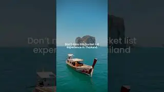 Must-do luxury longtail boat tour in Thailand #krabi #thailand #amazingthailand