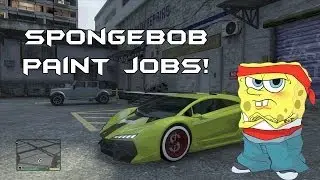 GTA 5 - Spongebob Paint Jobs!