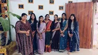 Saraswati Puja decoration #vlog #hostel life
