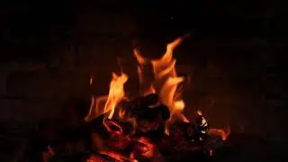 Country Acoustic Music by Fireplace for Relaxation, Stress Relief, and Peaceful Sleep Therapy