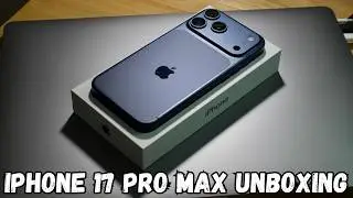 iPhone 17 Pro Max Unboxing | Deep Blue (1TB)