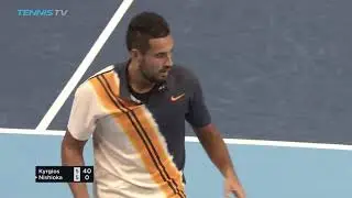 Hot Shot: Kyrgios' Rocket Forehand Winner In Tokyo