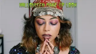 AD | FORTUNE TELLER, HALLOWEEN DRUGSTORE MAKEUP LOOK WITH BOOTS