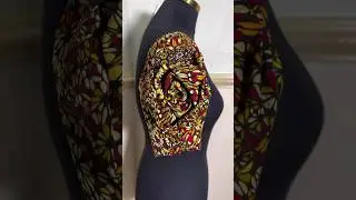Rose sleeve #sewing #rose #sleevesdesign