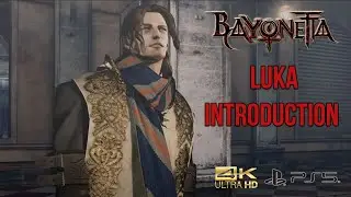 Bayonetta -  Luka Introduction [4K Ultra HD]