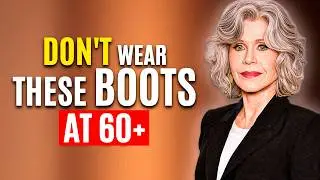 Stop Wearing These Boots After 60 &mdash; They Age You