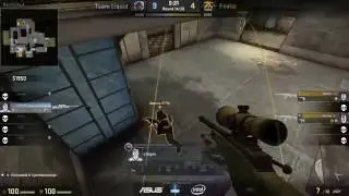 S1MPLE INSANE CLUTCH AWP DOUBLE NO SCOPE POV