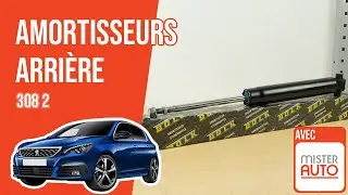 Changer les Amortisseurs arri&egrave;re Peugeot 308 2 ➿